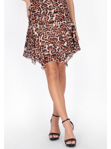 faina Women Skirt in red black