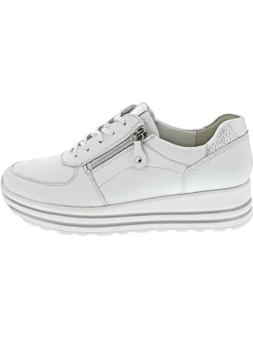 WALDLÄUFER H-Lana sportlicher Schnürer Weiß