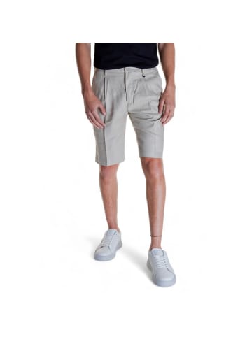 Antony Morato Beige Leinen Bermudashorts