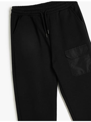 KOTON Sweathose in Schwarz