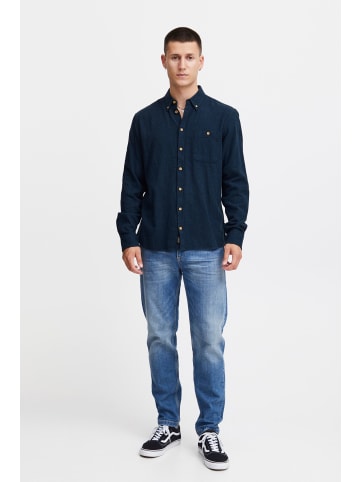 BLEND Langarmhemd BHShirt in Blau