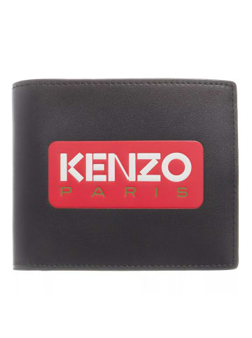 Kenzo Fold Wallet Black in black