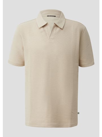 QS Polo-Shirt  in  9306_helles beige