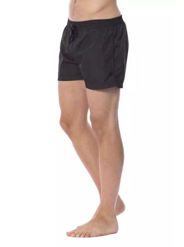 roberto cavalli SPORT Schwarz Polyester Herren Badeshorts