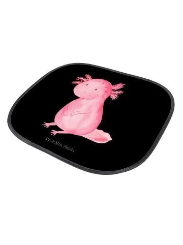 Mr. & Mrs. Panda Auto Sonnenblende Axolotl Niedlich ohne Spruch in Schwarz