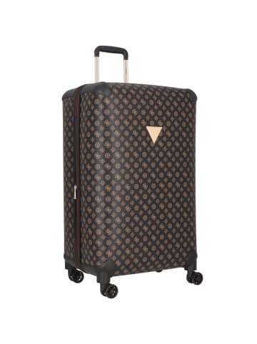 Guess Wilder Travel 4 Rollen Trolley 70 cm mit Dehnfalte in brown