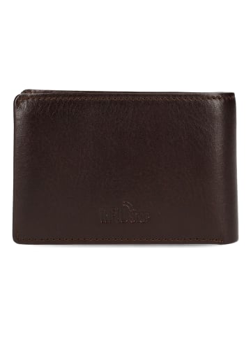 PICARD Tennessee1 Geldbörse RFID Schutz Leder 10.5 cm in chocolate