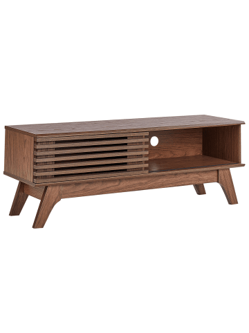 Beliani TV-Möbel TOLEDO  in Braun - (W) 120 x (H) 44 x (L) 40 cm
