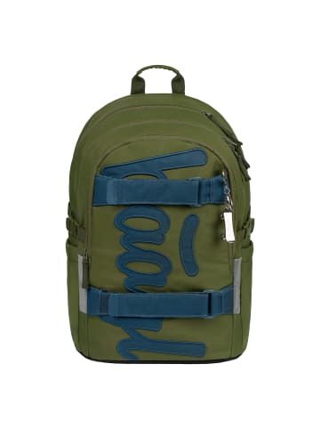 BAAGL Schulrucksack Skate in Grün Olive - 29x43x20cm