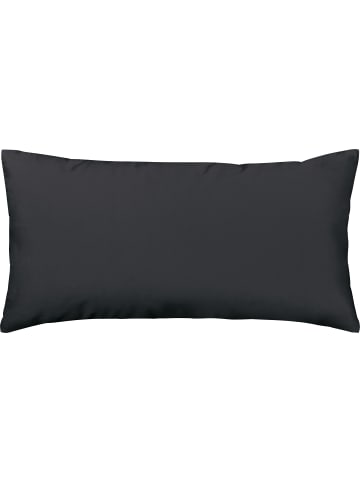 Erwin Müller Mako-Satin Kissenbezug Landshut in schwarz