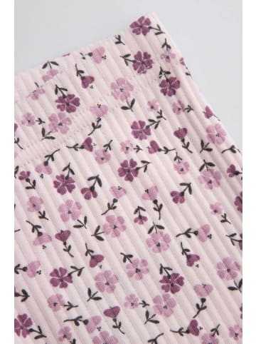 Coccodrillo Gerippte Leggings mit langem Hosenbein in bunt
