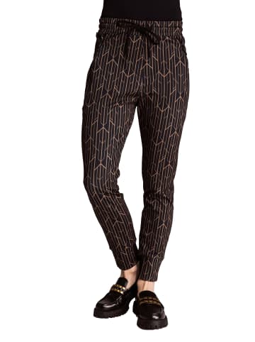 ZHRILL Hose ZHFABIA ART BLACK in BLACK