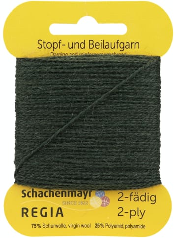 Regia Handstrickgarne 2-fädig Uni, 5g in Loden