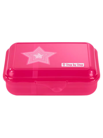 Step by Step Brotzeitbox, mit Klickverschluss in Glamour Star Astra, Pink