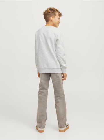 JACK & JONES Junior Sweatshirt in White Melange