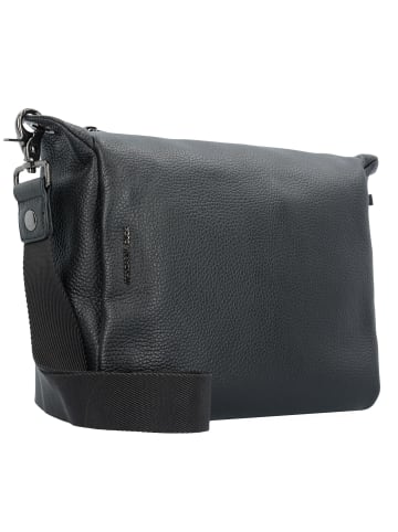 Mandarina Duck Mellow Umhängetasche Leder 21 cm in nero