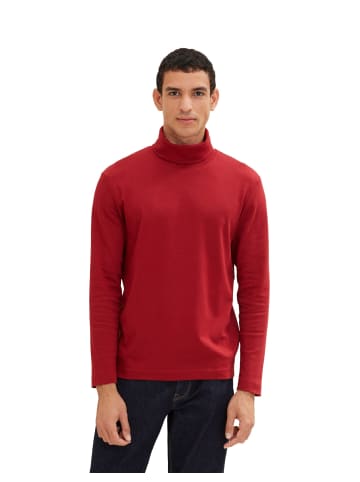 Tom Tailor Rollkragenshirt in ivy red