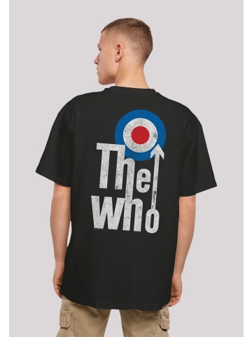F4NT4STIC Oversize T-Shirt The Who Rock Band in schwarz