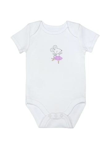 Schlummersack Bio Baby-Bodys kurzarm 5er-Pack in Mint-Lila