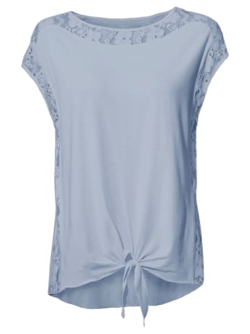 Heine Spitzenshirt in bleu