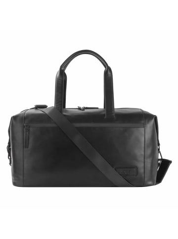 Jost Aarhus Weekender Reisetasche Leder 50 cm in schwarz