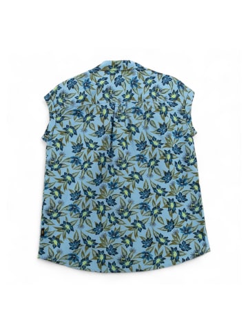 Jack Wolfskin Bluse Luena Shirt Damen Bluse Sportbluse Freizeithemd in Blau