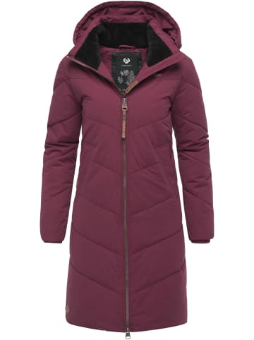 ragwear Wintermantel Rebelka in Wine25