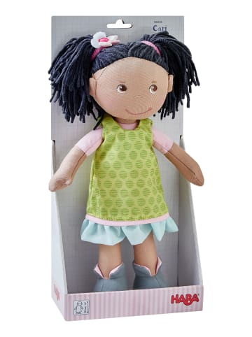 Haba Stoffpuppe Puppe Cari in mehrfarbig
