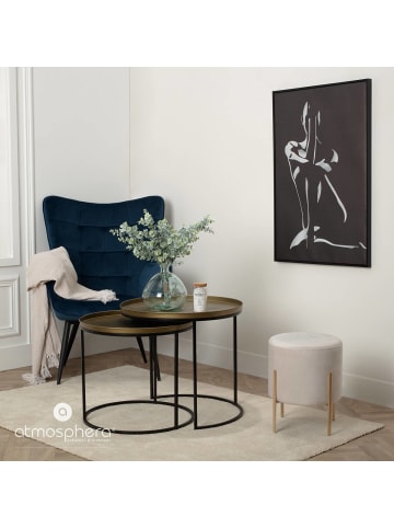 Atmosphera Créateur d'intérieur Kaffeetische-Set in gold