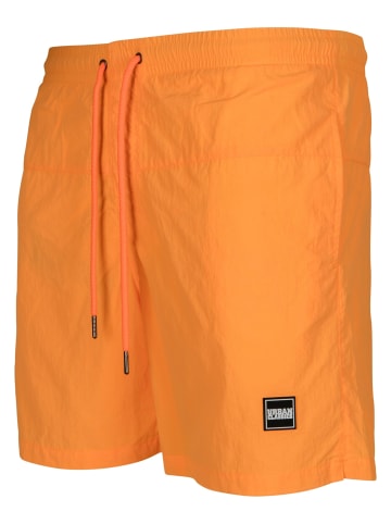 Urban Classics Badeshorts in Orange