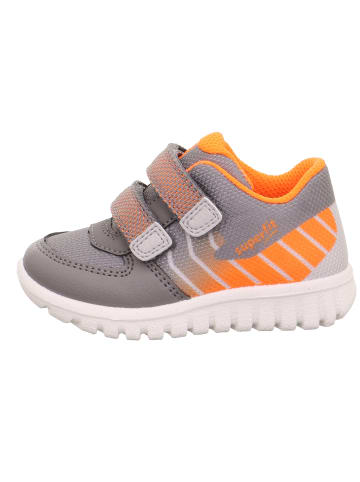 superfit Lauflernschuh SPORT7 MINI in Hellgrau/Orange