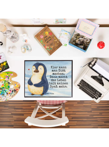 Mr. & Mrs. Panda schreibtischunterlage Pinguin Diät Design mit S... in Weiß