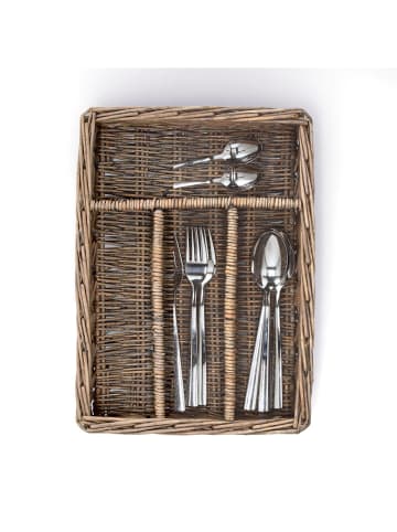 Zeller Present Besteck-Organizer in braun