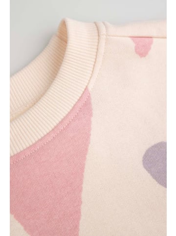 Coccodrillo Baumwoll-Sweatshirt in ecru