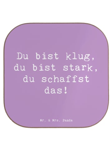 Mr. & Mrs. Panda Untersetzer Glas Spruch Erster Schultag Motivat... in Lavendeltraum