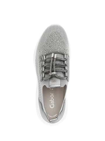 Gabor Freizeit Schnürer für Damen in silber