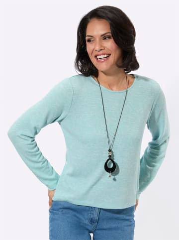 WITT WEIDEN Rundhals-Shirt in mint-meliert