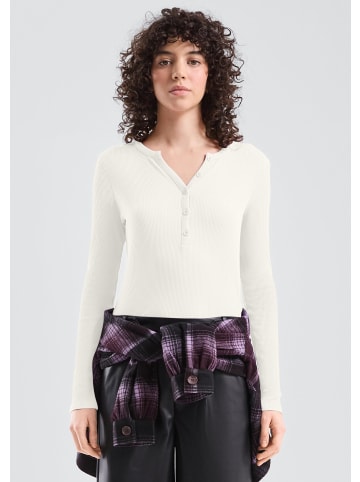 QS T-Shirt in 0200_ecru