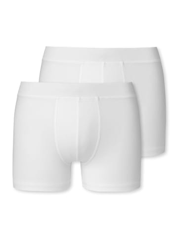 Schiesser Boxershort 2er Pack in Weiß