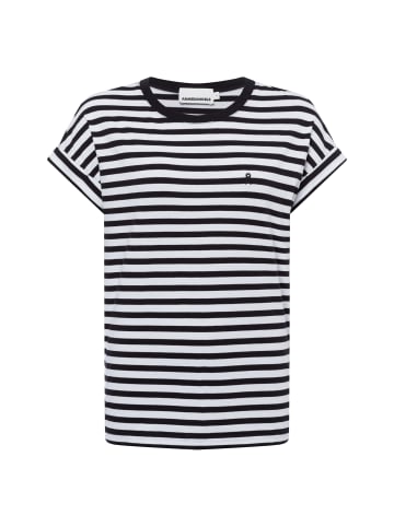 armedangels T-Shirt in schwarz weiß