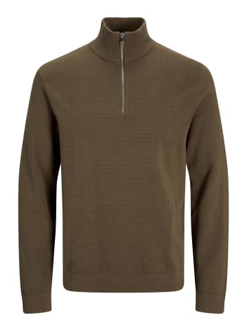 Jack & Jones Strickpullover in Shitake