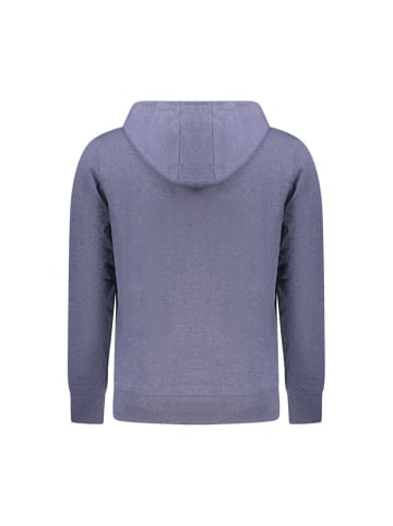 ACCADEMIA MILITARE Blau recycelt Baumwolle Herren mit Kapuze Sweatshirt