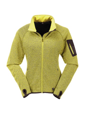 Maul Sport Megastretch Fleecejacke Gratlspitze II in Senf