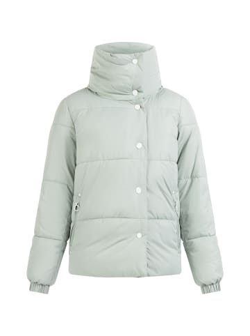 DreiMaster Maritim Wattierte Winterjacke in Rauchmint