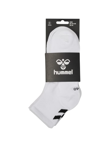 Hummel Hummel Low Socken Hmlchevron Lebensstil Erwachsene in WHITE/WHITE