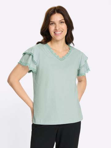 Sieh an! Kurzarm-Shirt in kalkmint