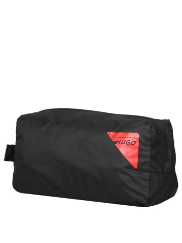 HUGO Tronic M Washbag - Kulturbeutel 22 cm (black) in schwarz