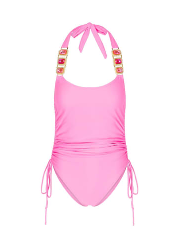 Moda Minx Badeanzug Boujee in Barbie Pink
