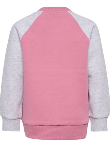 Hummel Kinder Trainingsanzug "Mini Reg Base Sweat Set" in Rosa