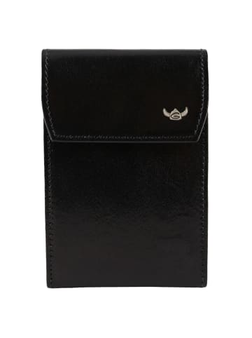 Golden Head Colorado Kreditkartenetui RFID Leder 7 cm schwarz